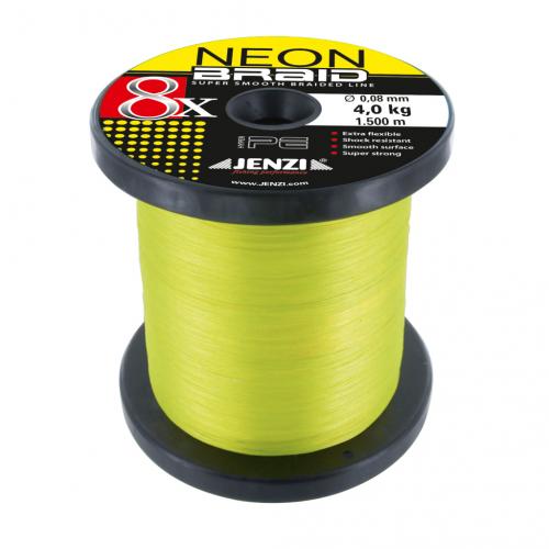 Neon-Braid 8x yell. 1500m 0,08