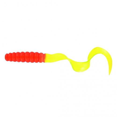 Twister -tail Farbe Japan-Rot/Gelb Größe 25 cm