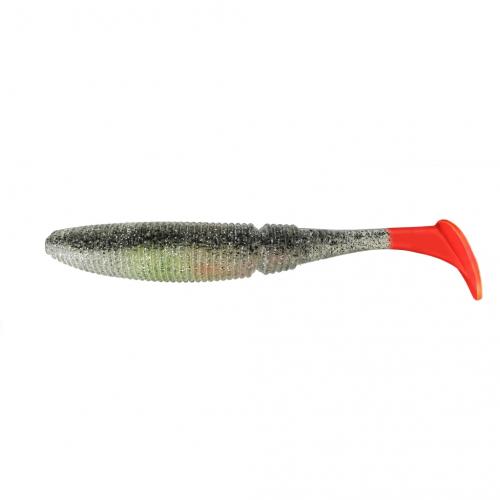 Fire Tail Shad with a red Tail and UV-Coated, colour A 10 cm
