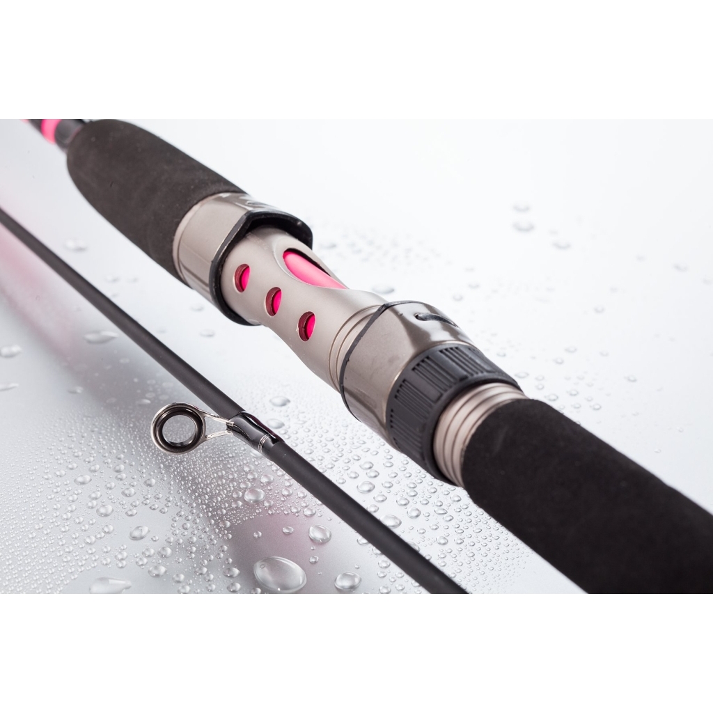 Fishing rod Lady spin in Pink color, 2,70 m 20-50 g - JENZI